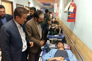 تصادف مینیبوس حامل دانش آموزان در جاده خرمآباد - بروجرد