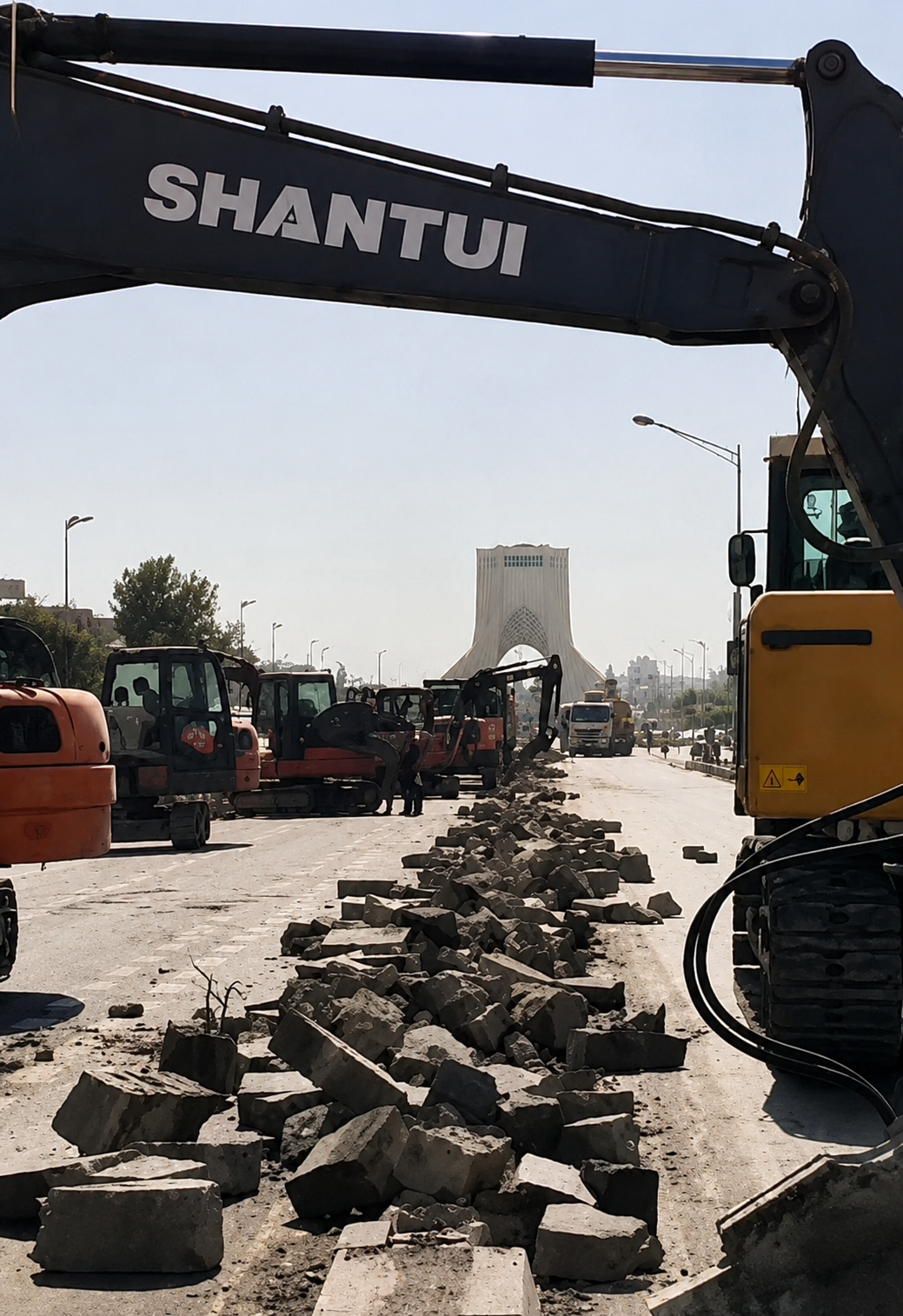 جمع آوری جداول شهری تهران