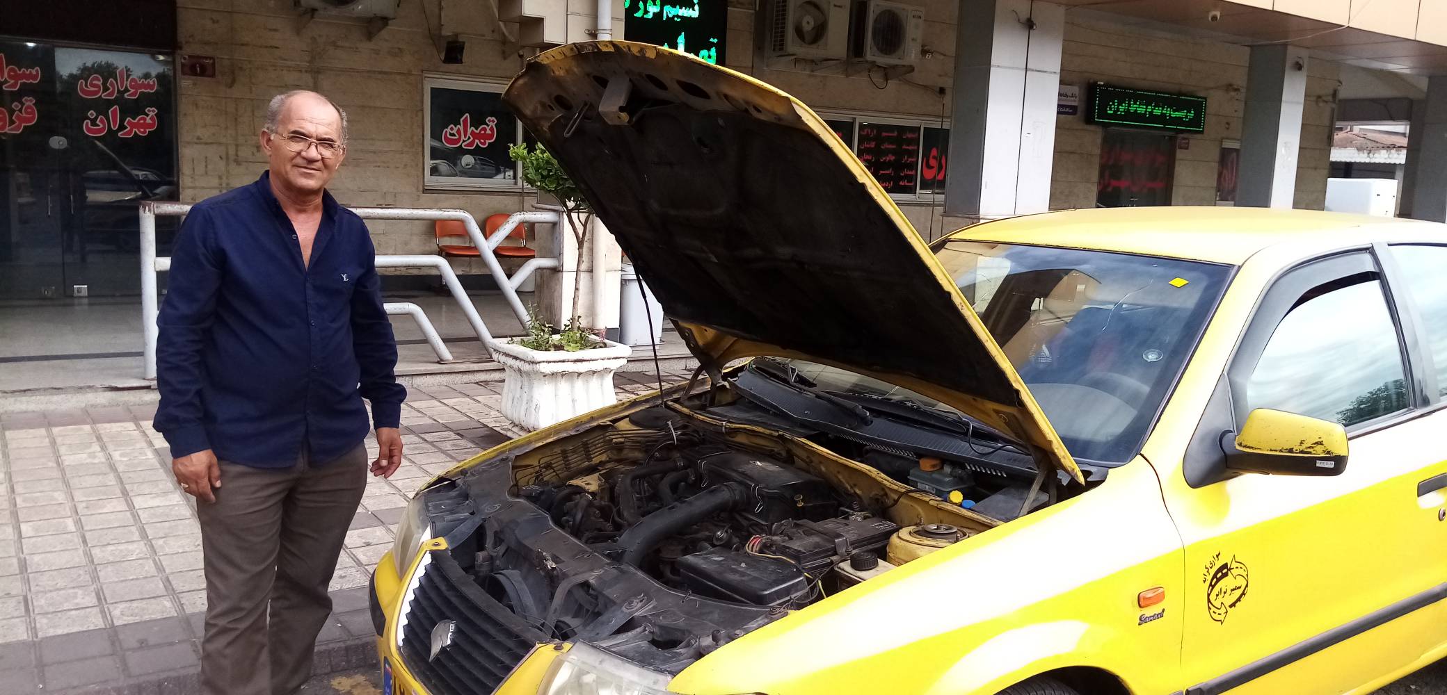 وضعیت رانندگان پایانه رشت