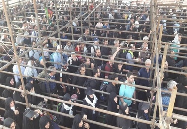 آمار تردد زائران اربعین در ۲۴ ساعت گذشته از مرز مهران