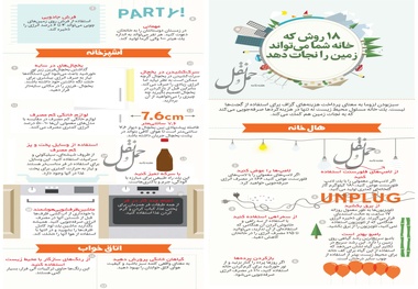 18 روش که خانه شما می‌تواند زمین را نجات دهد