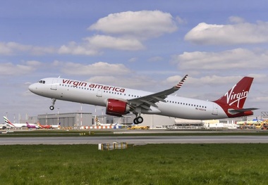Airbus delivers first ever A321neo to Virgin America 