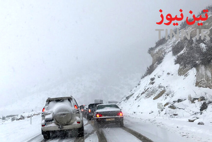 وضعیت قرمز برای مسافران محور کیاسر به سمنان