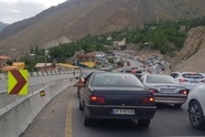 چالوس قفل شد/ ترافیک سنگین در محورهای شمالی