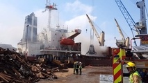 Fire Hits Bulker in Port of Southampton