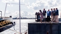 Electric inland vessel christened in Rotterdam