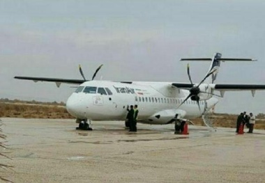 اولین پرواز ATR از جهرم به تهران 