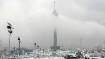 پیش بینی وزش باد همراه با بارش برف و باران برای پایتخت