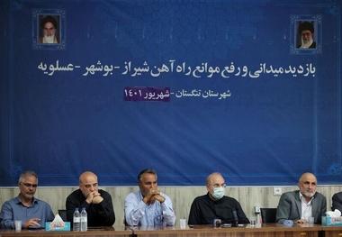 کریدور شمال به جنوب با اولویت خط ریلی بوشهر - شیراز دنبال می‌شود 