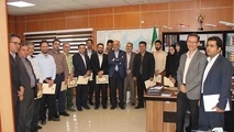 تقدیر از کارمندان نمونه فرودگاه مهرآباد

