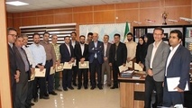 تقدیر از کارمندان نمونه فرودگاه مهرآباد

