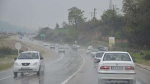 
جاده‌های مازندران بارانی و لغزنده

