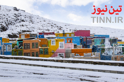 خانه های رنگی اراک