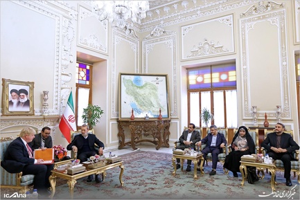دیدار وزیر امور خارجه انگلیس