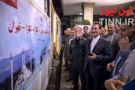 راه‌اندازی اولین قطار مسافری تهران - آنکارا