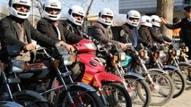 همایش موتورسواران قانونمند در خمین برگزار شد 