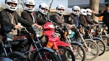 همایش موتورسواران قانونمند در خمین برگزار شد 