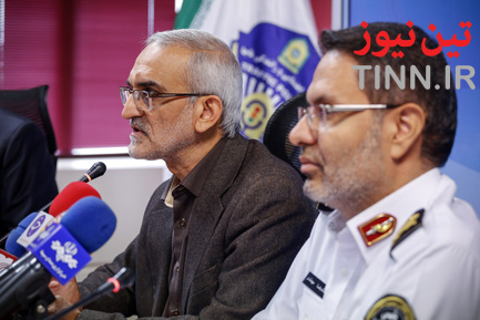 نشست خبری مشترک پلیس، ستاد مرکزی معاینه فنی، معاونت حمل‌ونقل و ترافیک شهرداری تهران
