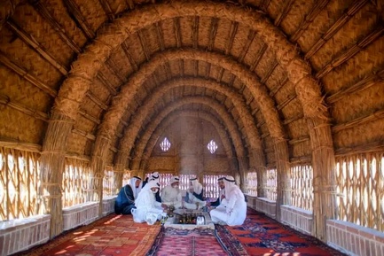 مضیف در پارک ملی ایران کوچک