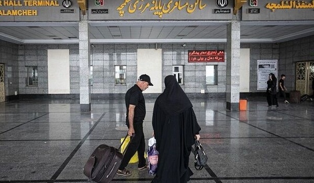 عملیات حمل‌ ونقل و تردد زائران روان از مرز شلمچه گزارش شد