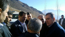 بازدید کشاورزیان از محورهای مواصلاتی شهرستان دماوند