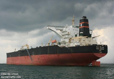 Indian VLCC Suffers Explosion Off Oman