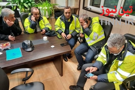 بارش برف و عملیات زمستانی در فرودگاه بین‌المللی مهرآباد تهران