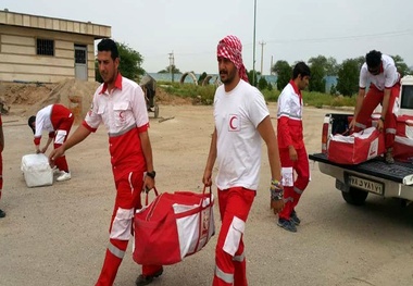 اعزام 3 تیم امداد سیلاب جمعیت هلال‌احمر به خوزستان
