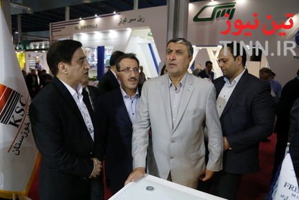 بازدید وزیر راه از هفتمین نمایشگاه بین‌المللی حمل‌ونقل ریلی