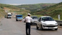 اعمال محدودیت ترافیکی در محور آستارا - اردبیل