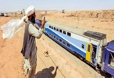 جابه جایی ۲۲۹ تن کالا از طریق راه آهن افغانستان