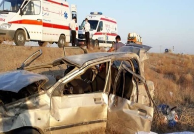 واژگونی خودرو در سبزوار ۲ کشته داشت