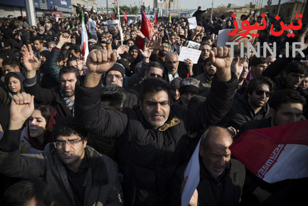 مراسم تشییع پیکر سردار سپهبد شهید حاج قاسم سلیمانی در تهران