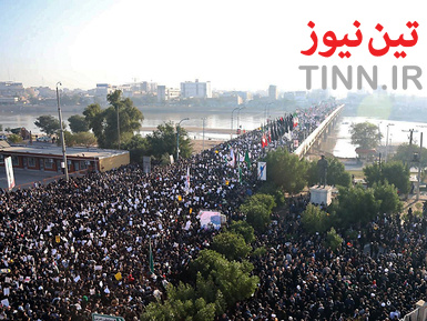 مراسم تشییع پیکر سردار سپهبد شهید حاج قاسم سلیمانی در اهواز