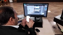 رصد تخلفات رانندگی از مرکز نظارت تصویری فرودگاه مهرآباد