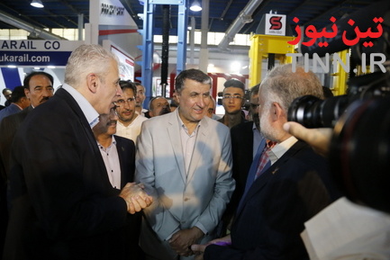 بازدید وزیر راه از هفتمین نمایشگاه بین‌المللی حمل‌ونقل ریلی