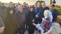 وزیر راه و شهرسازی وارد فرودگاه ساری شد 
