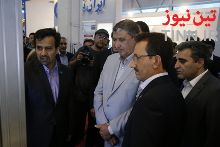 بازدید وزیر راه از هفتمین نمایشگاه بین‌المللی حمل‌ونقل ریلی