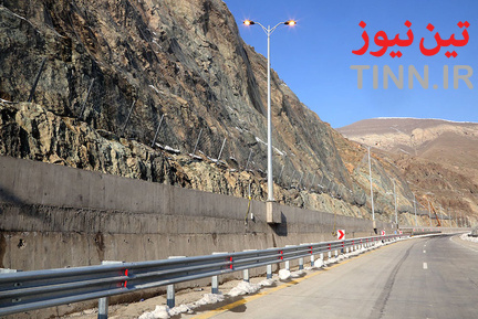 بازدید وزیر راه و شهرسازی از منطقه یک آزادراه تهران - شمال