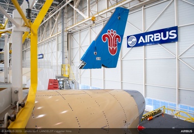 China Southern Airlines’ very first Airbus A350 has entered the final assembly line