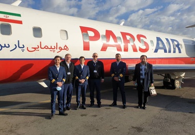 استفاده از هواپیمای بمباردیر برای اولین بار در کشور+فیلم