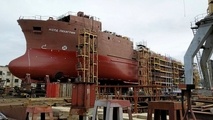 DOD Officials Visits Eastern Shipbuilding