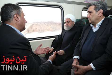 سفر مترویی روحانی به هشتگرد