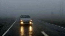 لغزندگی سطح جاده های زنجان بر اثر بارش باران / احتمال بارش برف در ارتفاعات