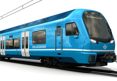 Stadler unveils RS ZERO sustainable train in Czech Republic