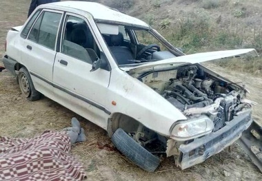 وقوع سانحه جاده ای در محور ساوه - سلفچگان
