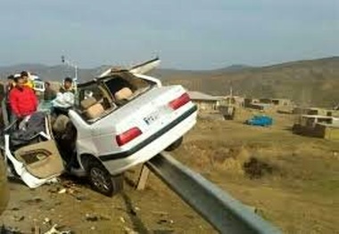 تصادف شدید در گرگ و میش آزادگان
