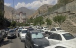 ترافیک نفس گیر جمعه های درکه و بی تفاوتی پلیس راهور و شهرداری