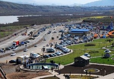 خیل عظیم گردشگران نوروزی در منطقه آزاد ارس

