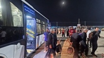 تاکنون بیش از یک میلیون زائر در شهر مرزی مهران با اتوبوس های قزوین جا به جا شدند 